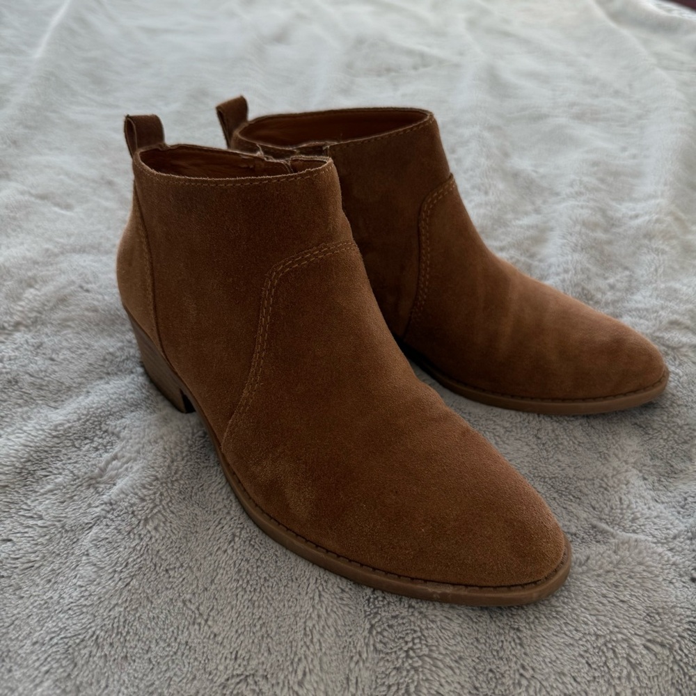 Lucky Brand Brown Heeled Boots